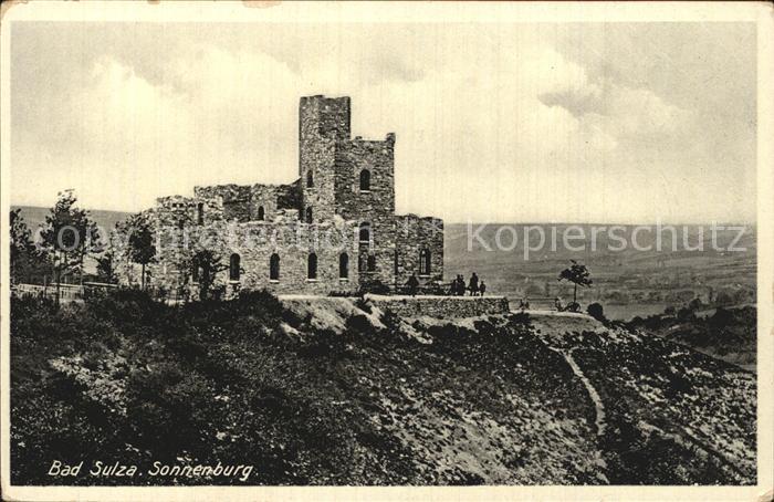 Bad Sulza Sonnenburg Ruine