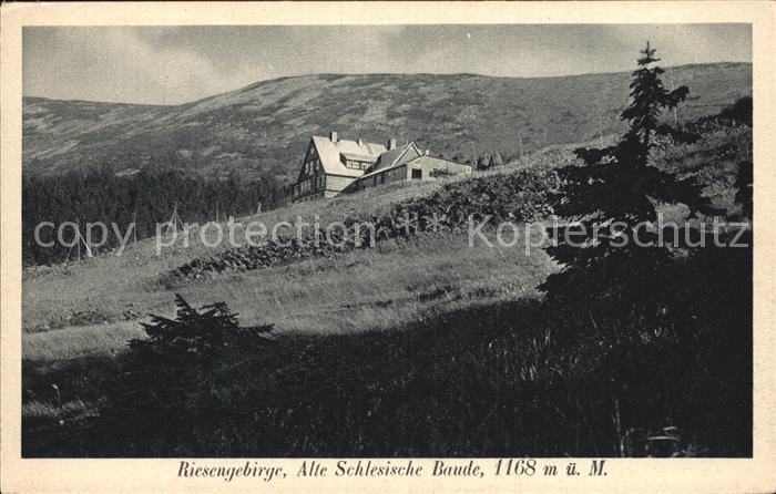 Riesengebirge Krkonose Karkonosze Alte schlesische Baude