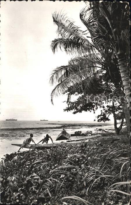 Afrique Occidentale Un coin de la Cote d Afrique