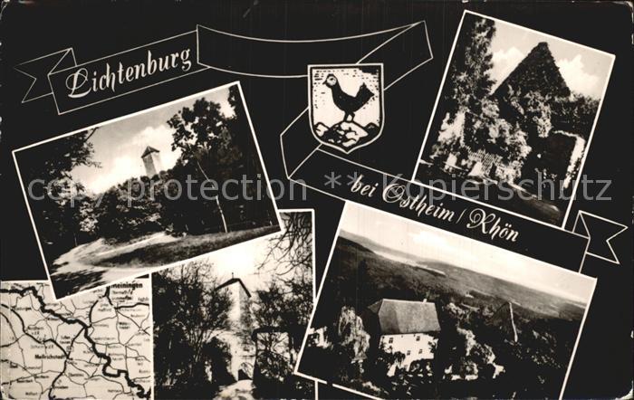 Ostheim Rhoen Burgrestaurant Lichtenburg Teilansichten