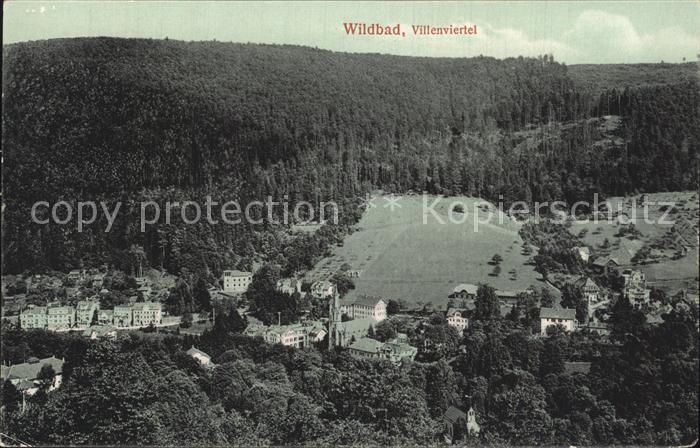Wildbad Schwarzwald Villenviertel
