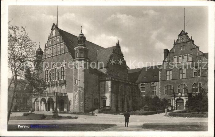 Posen Poznan Rathaus