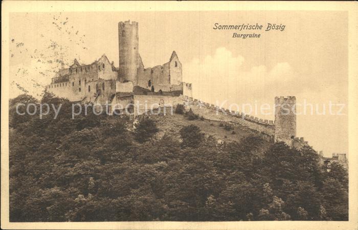 Schlossboesig Tschechien Burgruine