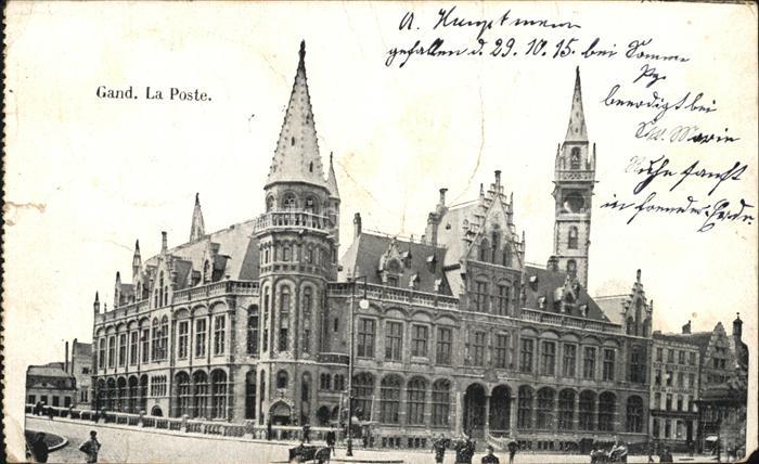 Gand Belgien La Poste