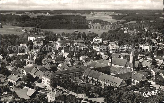 Bad Woerishofen Kneippheilbad Dominikanerinnen Kloster Fliegeraufnahme