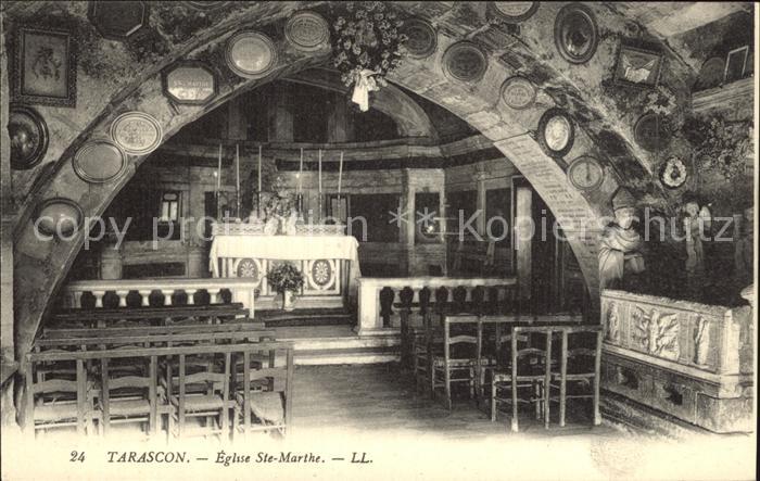Tarascon Bouches-du-Rhone Eglise Sainte Marthe