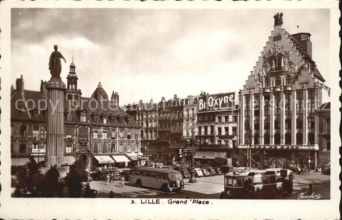 Lille Nord Grand Place Monument