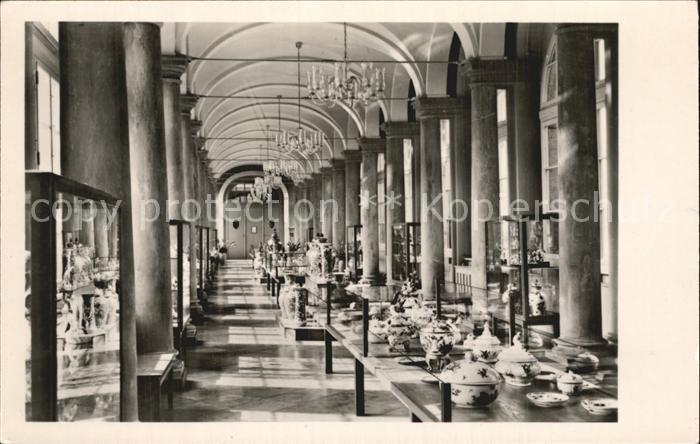 DRESDEN Elbe Staatliche Kunstsammlungen Porzellangalerie Zwinger