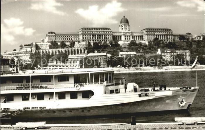 Budapest Var Burgviertel Donau Dampfer