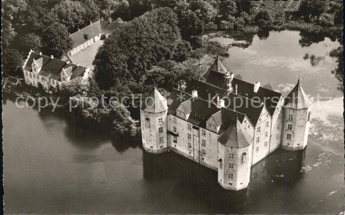 Gluecksburg Ostseebad Schloss Fliegeraufnahme