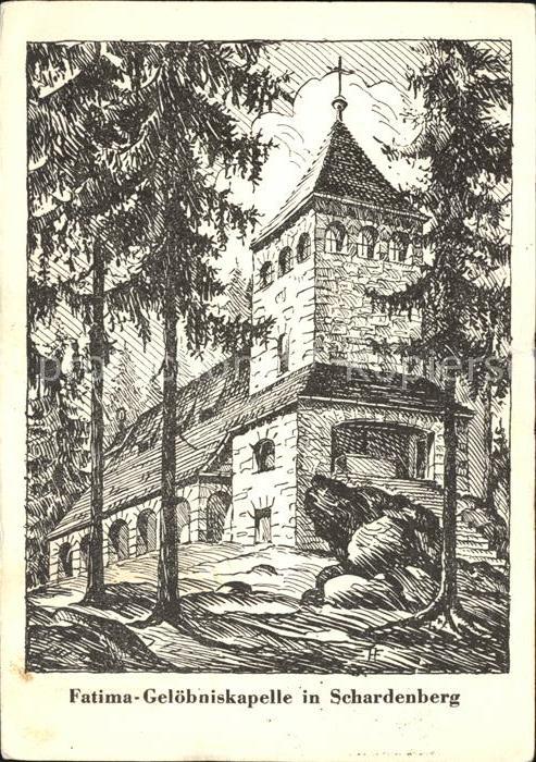 Schardenberg Fatima Geloebniskapelle Kuenstlerkarte