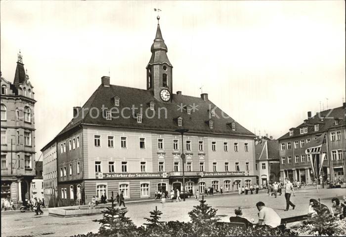 Annaberg-Buchholz Erzgebirge Rathaus am Markt