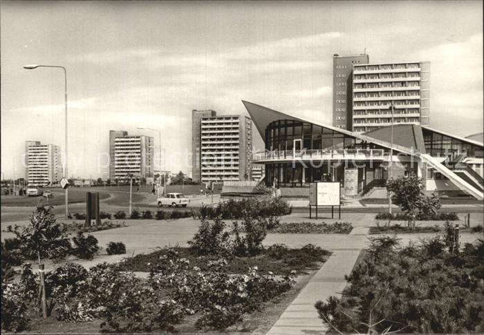 ROSTOCK  CITY Kosmos Gaststaette Hochhaeuser