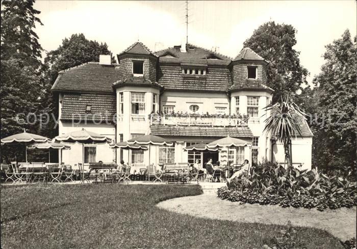 Neuglobsow FDGB Ferienobjekt Haus Hirschberg Garten Terrasse