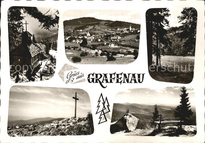 Grafenau Niederbayern Bergkapelle Panorama Gipfelkreuz