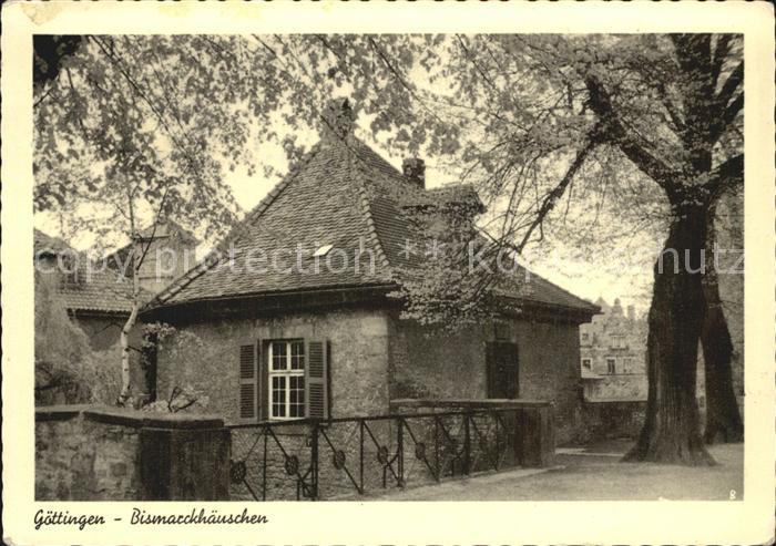 Goettingen Niedersachsen Bismarckhaeuschen