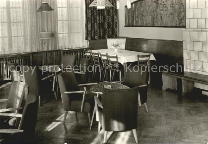 Seiffen Erzgebirge FDGB Ferienheim Berghof Klubraum