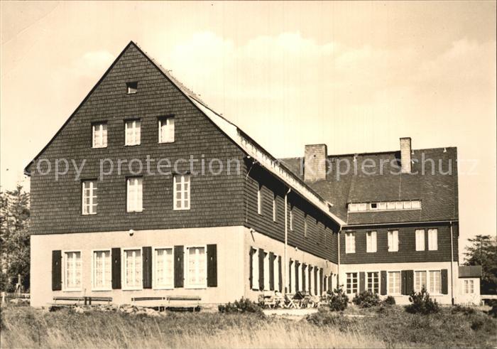 Seiffen Erzgebirge FDGB Erholungsheim Berghof Kurort Spielzeugdorf