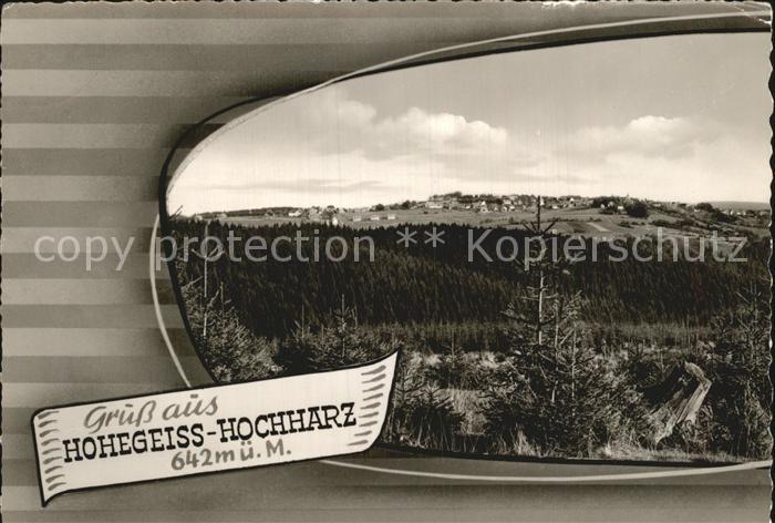 Hohegeiss Harz Panorama