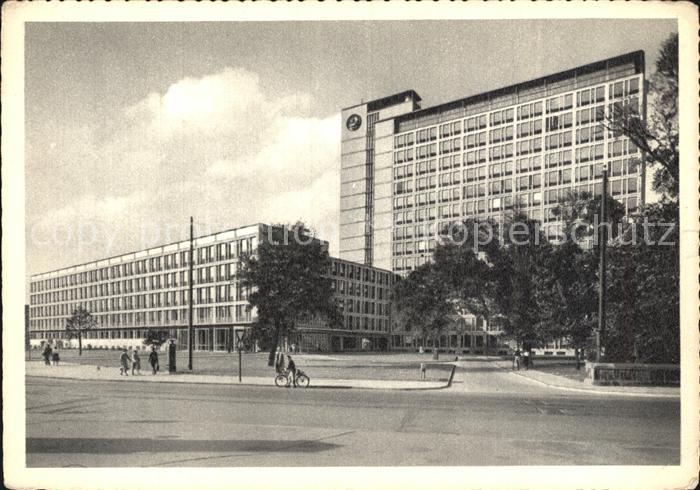 HANNOVER  CITY Continental Verwaltungsgebaeude Kupfertiefdruck