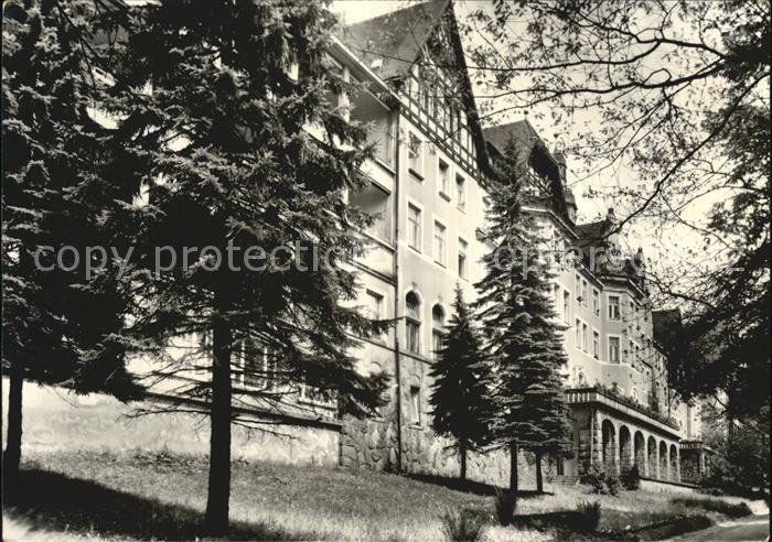 Hohwald Sachsen Gesundheitseinrichtung