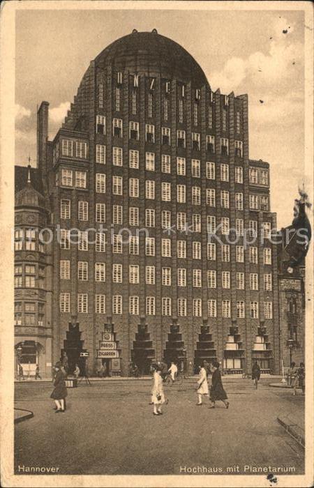 HANNOVER  CITY Hochhaus mit Planetarium
