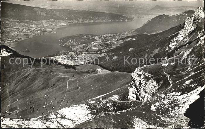 Annecy Haute-Savoie Lac Fliegeraufnahme