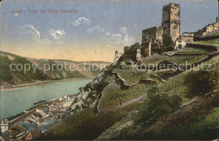 Kaub mit Burg Gutenfels