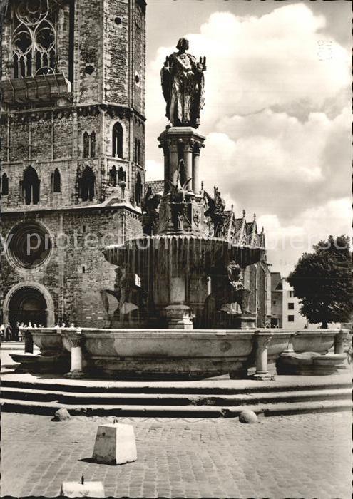 BRAUNSCHWEIG  CITY Brunnen Heinrich der Loewe