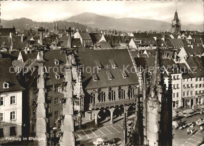 Freiburg Breisgau Muensterplatz