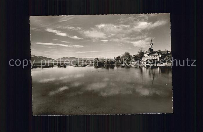 Seebruck Chiemsee Partie am See