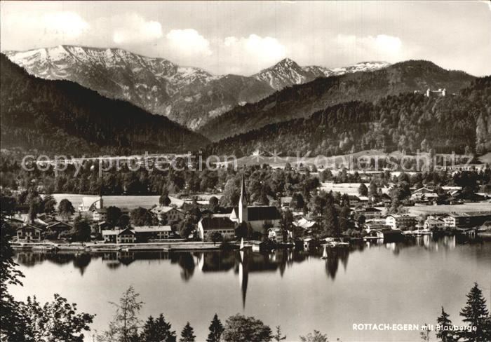Rottach-Egern mit Blauberge