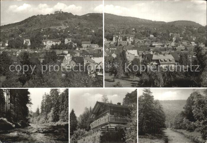 Bad Blankenburg Schweizerhaus und Schwarzatal