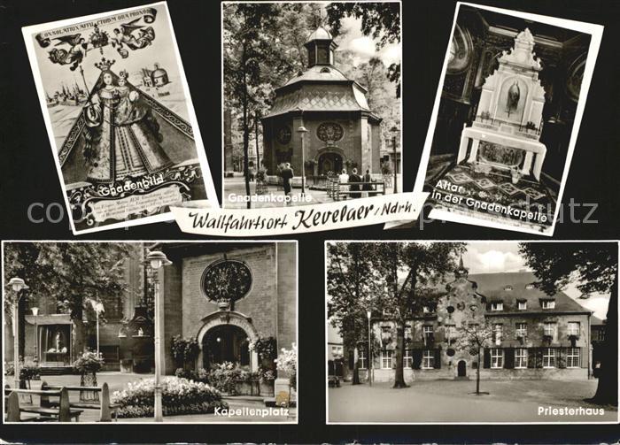 Kevelaer Gnadenbald Altar Priesterhaus Kapellenplatz