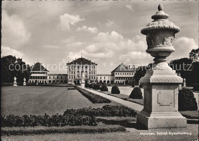 Muenchen Bayern Schloss Nymphenburg