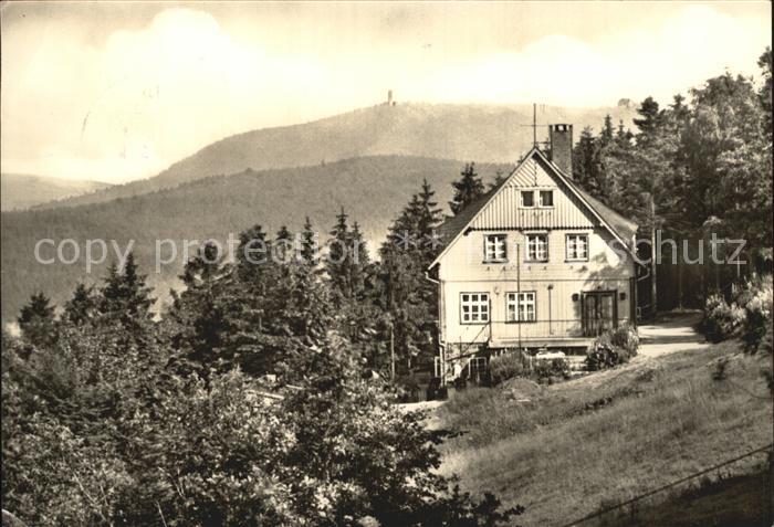 Waltersdorf Bad Hubertusbaude mit Hochwald