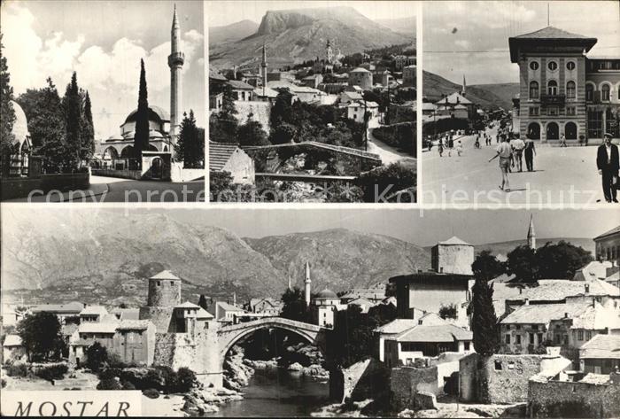 Mostar Moctap Brueckenpartie