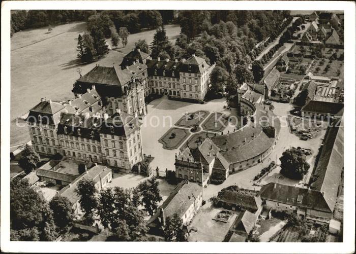 Pommersfelden Fliegeraufnahme mit Schloss