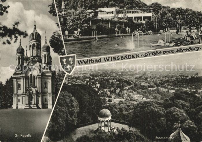 Wiesbaden Neroberg Kapelle Opelbad