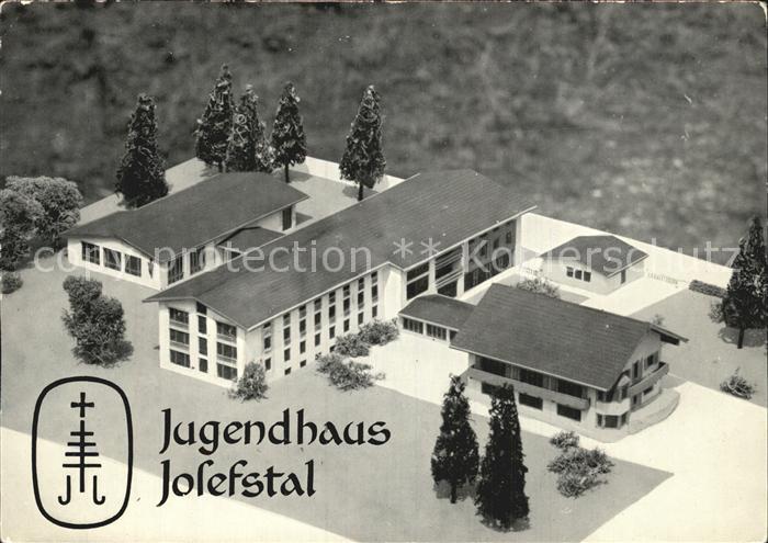 Josefstal Jugendhaus Modell des Neubaus