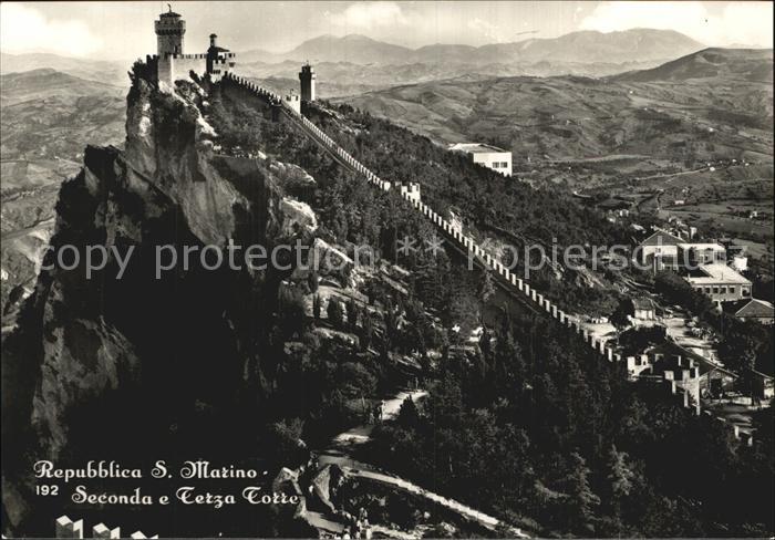 San Marino Repubblica Seconda e Terza Torre