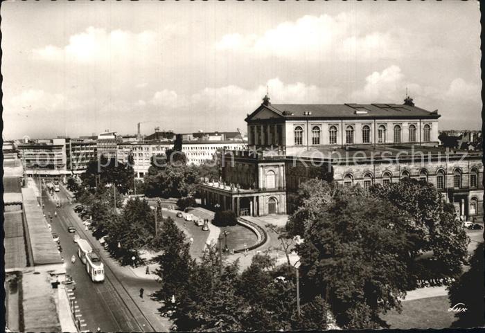 HANNOVER  CITY Georgstrasse mit Opernhaus