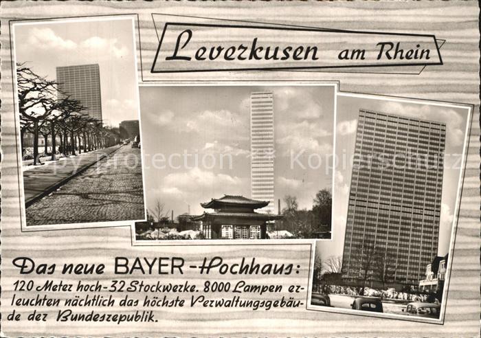 LEVERKUSEN  CITY Bayer-Hochhaus