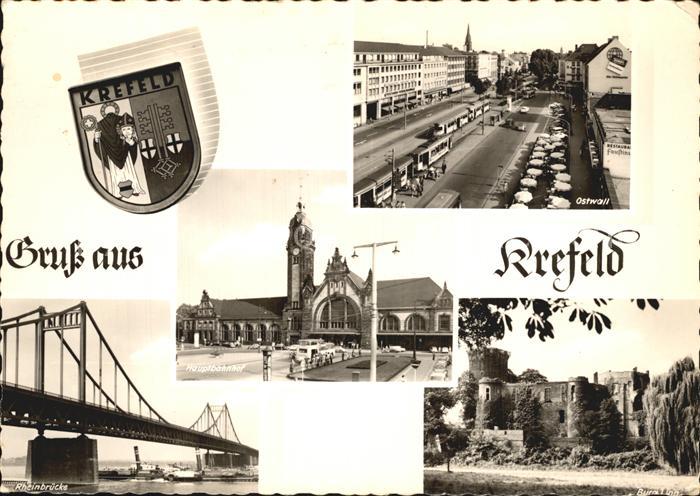 Krefeld Rheinbruecke Ostwall