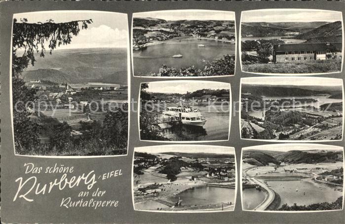 Rurberg Simmerath Eifel NRW Rurtalsperre Ortsansichten