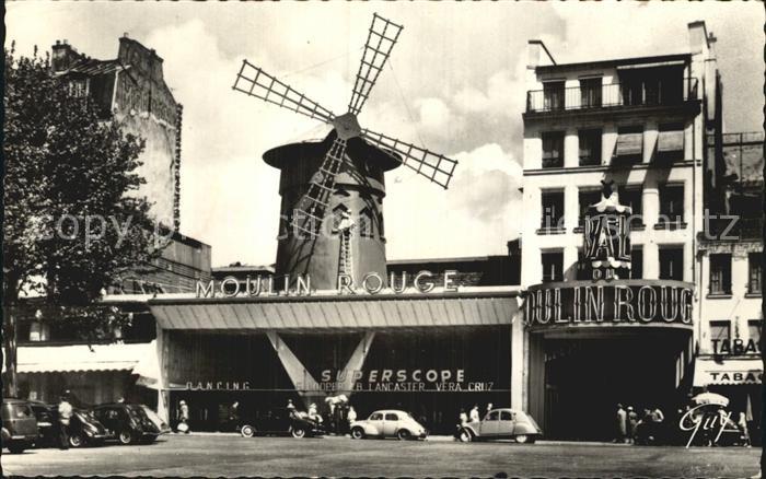 Paris Moulin Rouge Place Blanche