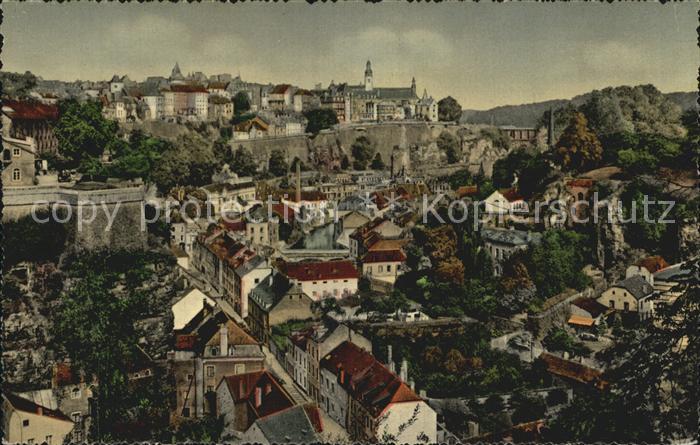 LUXEMBOURG Luxemburg Faubourg du Grund Ville Haute