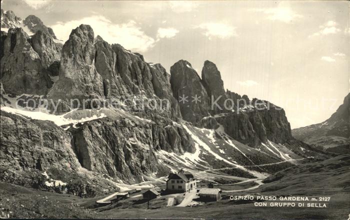 Passo Gardena Ospizio Gruppo di Sella