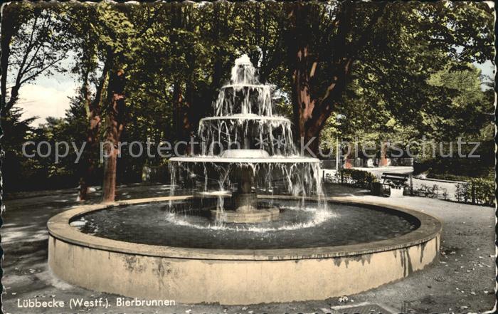 Luebbecke Westfalen Bierbrunnen