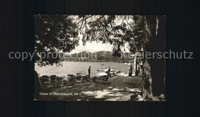 TITISEE Schwarzwald BW Strandpromenade